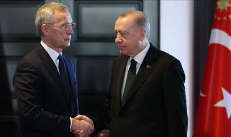 Cumhurbaşkanı Erdoğan, Stoltenberg'i kabul etti