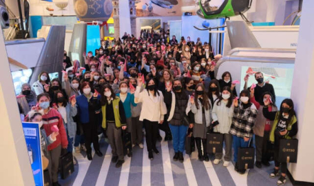 Kız öğrencilere ilham kaynağı olacak! GUHEM’de havalandı  