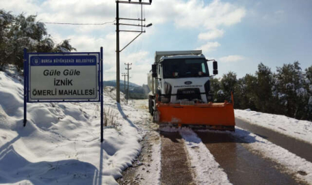 Bursa kar sınavını başarıyla geçti