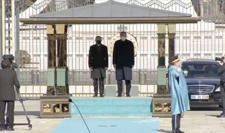 Resmi törenle karşılandı! Scholz Türkiye'de