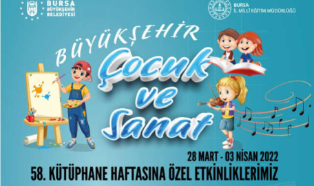 Bursa'da kütüphanede şenlik var!