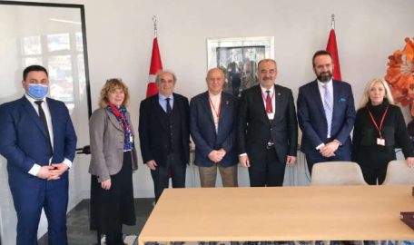 Türkyılmaz, Ankara’da büyükelçilerle bir araya geldi  