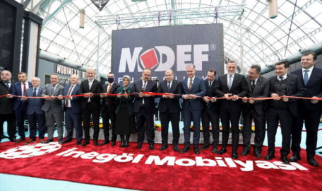 46. Uluslararası İnegöl Mobilya Fuarı açıldı  