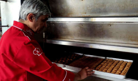 Bursa'da baklavacılarda Ramazan telaşı 