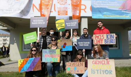 Bursalı gençlerden küresel iklim çağrısı