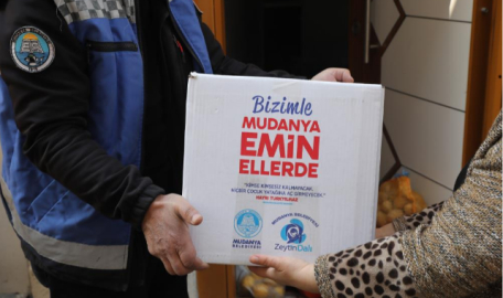 Mudanya Belediyesi'nden Ramazan paketi  