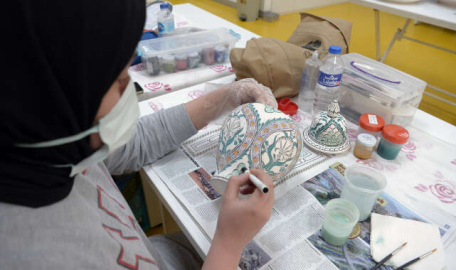 OSMEK'te topraktan harikalar yaratıyorlar