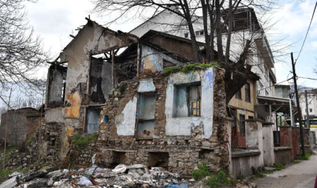 Tayakadın'da yıkım... Mahalleliler teşekkür etti