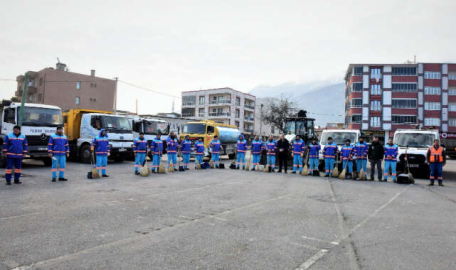 Yıldırım'da temizlik harekatı