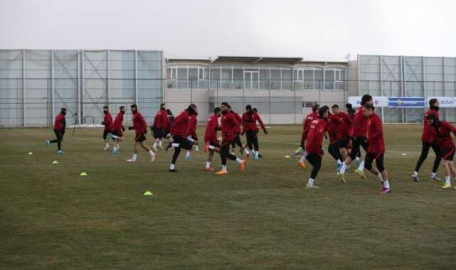 A Milli Takım, İtalya maçının hazırlıklarına başladı 