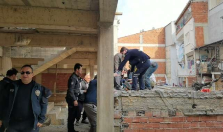 Bursa'da korkunç kaza! İnşaat ustası 3. kattan düştü