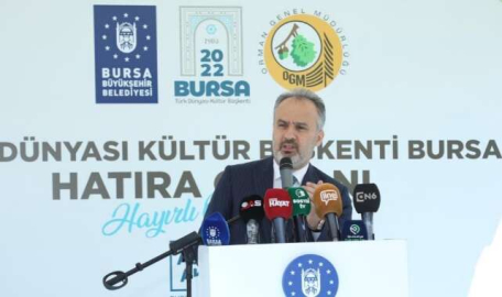 Kültür başkenti fidanları toprakla buluştu  