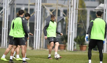 Bursaspor taktik antrenman yaptı  