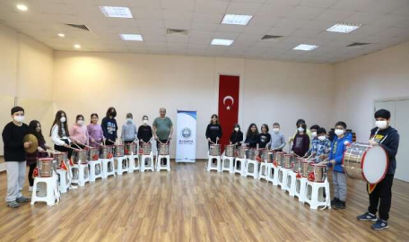 Mudanya Çocuk Bandosu 23 Nisan’a hazırlanıyor