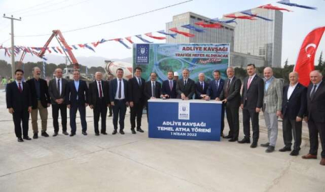 Bursa'da trafiğe nefes aldıracak kavşak 