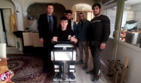 Bursa'da engellilerin hayatını kolaylaştıracak cihaz... 