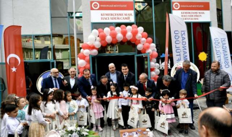  Osmangazi’de tamamlanan Kur’an Kursu dualarla açıldı 