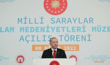 Cumhurbaşkanı Erdoğan İslam Medeniyetleri Müzesinin açılış töreninde konuştu 