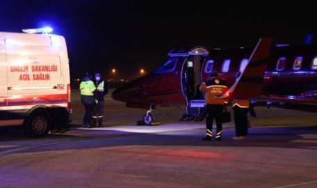 Yunus bebek Türkiye'ye getirildi 