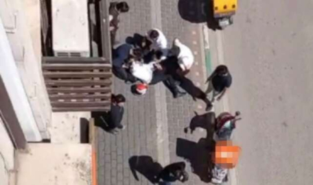 Bursa'da korkutan kaza! Seyir halindeyken düştü