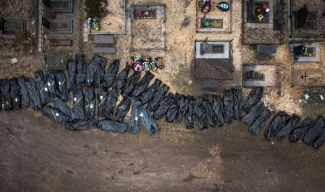 Cesetler korkunç tabloyu gözler önüne seriyor