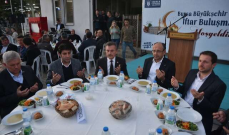 Harmancık’ta iftar bereketi 