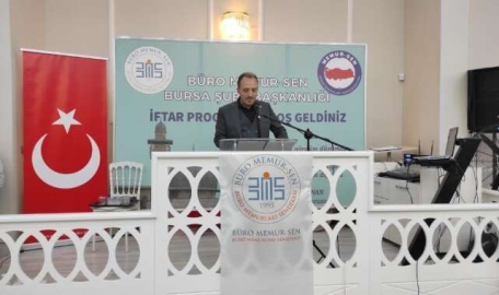 Büro Memur-Sen temsilcileri iftarda buluştu