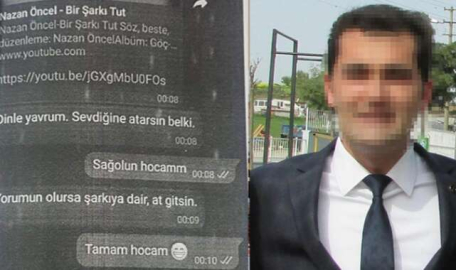 Öğretmenden öğrencisine iğrenç taciz…