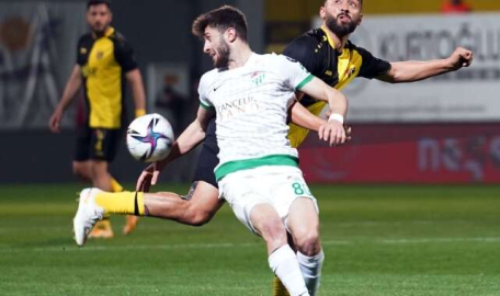 Bursaspor deplasmanda mağlup!