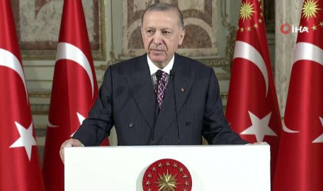 Cumhurbaşkanı Erdoğan'dan sanatçılara destek