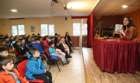 Nilüfer’de çocuklara kitap söyleşileri kırsal mahallelerde  