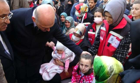 Bakan Soylu'nun Bursa'da duygu dolu anları...