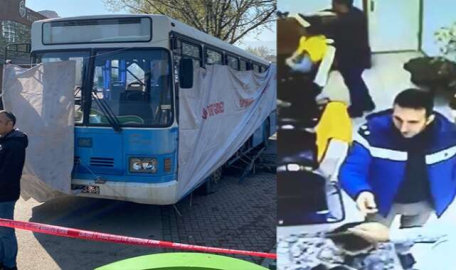 Bursa'da şehit olan memurun son görüntüleri ortaya çıktı