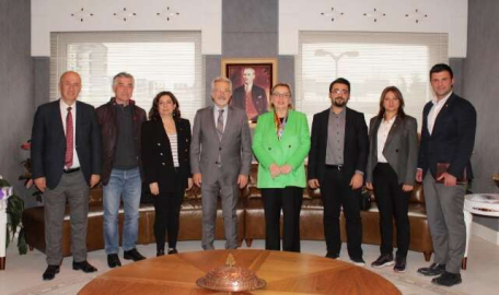 İMO Bursa'dan başkan Erdem’e ziyaret