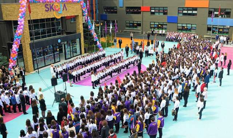 Şahinkaya’dan Atatürk çocuklarına yakışır kutlama 