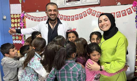 23 Nisan'da 1450 kilometre öteden gelen mutluluk  