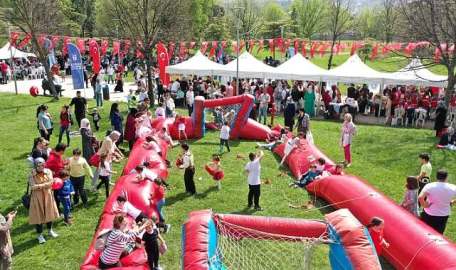 Bursa’da çocukların 23 Nisan coşkusu 