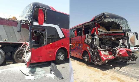 Feci otobüs kazası: 8 ölü 43 yaralı