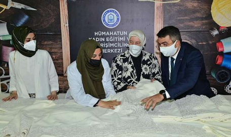 Üreten kadınlara Yıldırım destek 