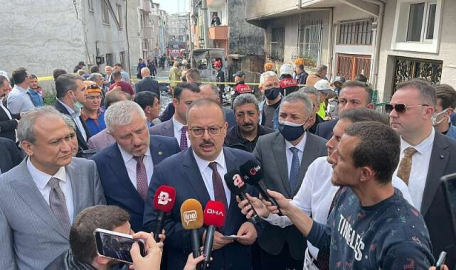 Vali Canbolat ve Başkan Aktaş'tan düşen uçakla ilgili ilk açıklama