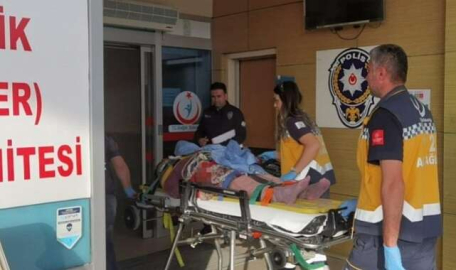 Bursa'da ölümden döndü... Duvarı yıkarak kurtardılar