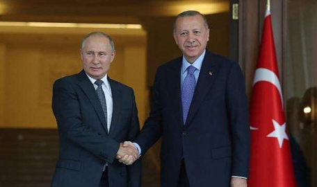Cumhurbaşkanı Erdoğan, Putin'le görüştü
