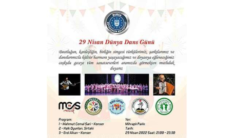 Dünya Dans Günü Mihraplı’da kutlanacak 