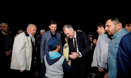 İnegöl’de Kadir Gecesi'nde binler buluştu 