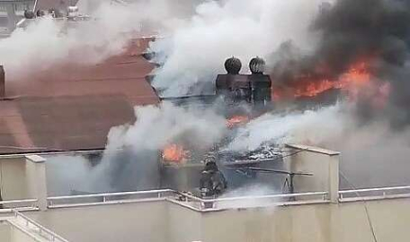 Bursa'da yangında can pazarı 