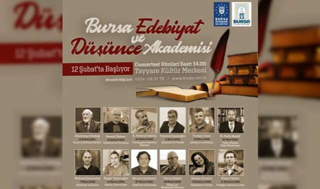Bursa Edebiyat ve Düşünce Akademisi devam ediyor 