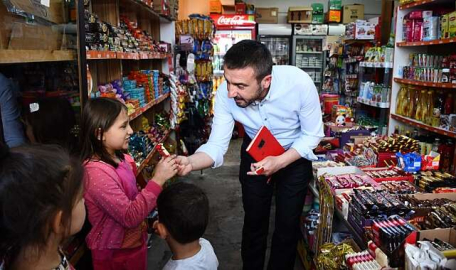 Kestel Belediyesi bayram öncesi yüzleri güldürdü