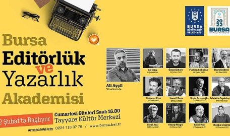 Bursa Editörlük ve Yazarlık Akademisi devam ediyor