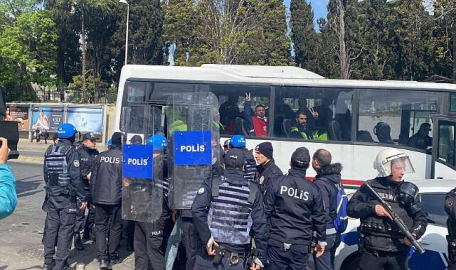 Taksim'de 1 Mayıs hareketliliği: 164 kişi gözaltında!