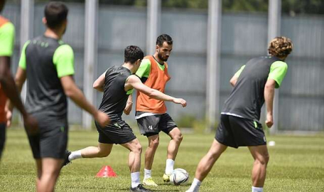 Bursaspor, Bandırmaspor maçı hazırlıklarına başladı  